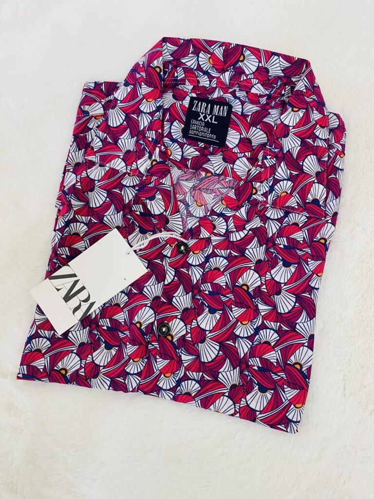 ZARA Printed Cotton Shirt